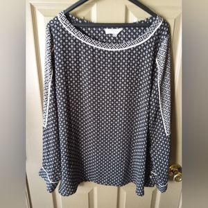 LOFT XL Long Sleeve Blouse